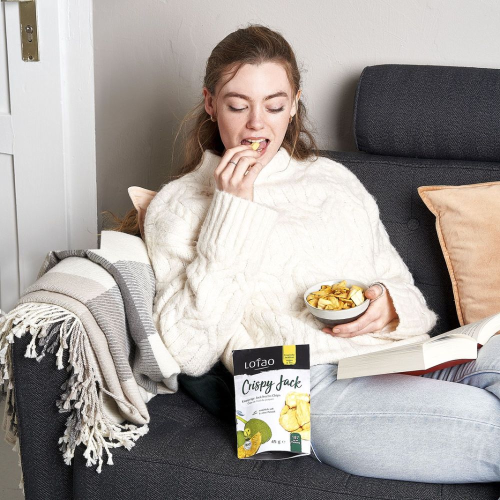 lotao-snacks-jackfruit-chips-ohne-zuckerzusatz-45g image 5