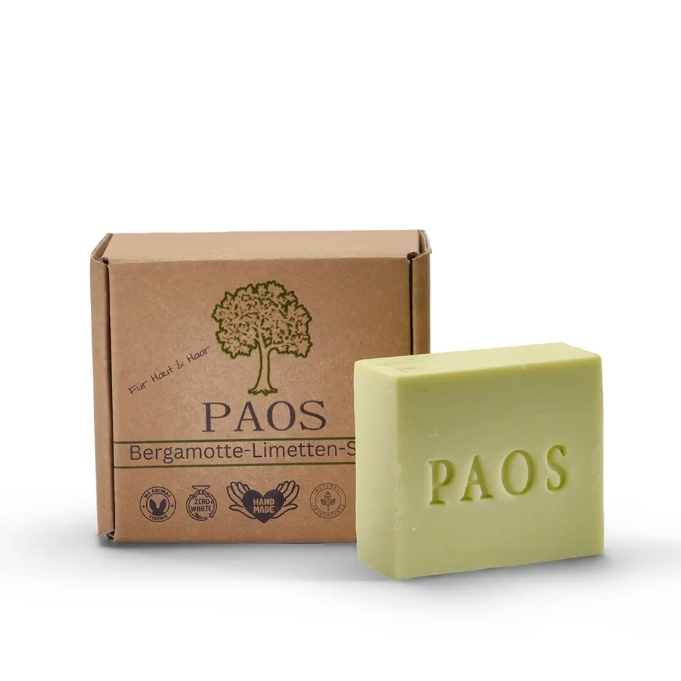 paos-seifen-bergamotte-limetten-seife-naturseife-150g-akne image 1