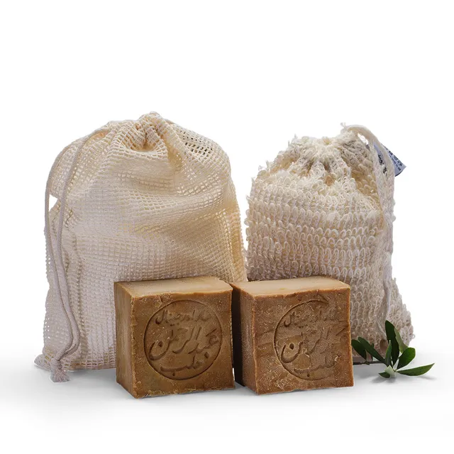 paos-sets-aleppo-seife-2x180g-90-10-mit-s-ckchen image 1