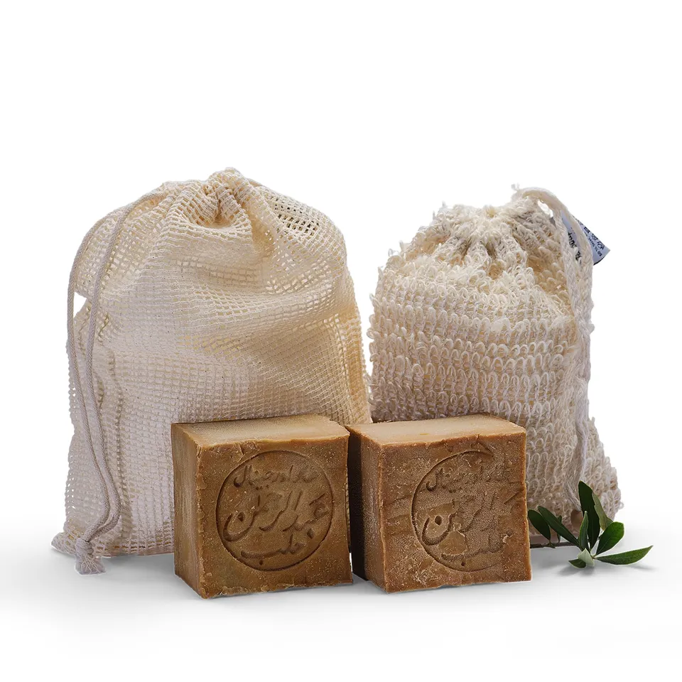 paos-sets-aleppo-seife-2x180g-90-10-mit-s-ckchen image 1