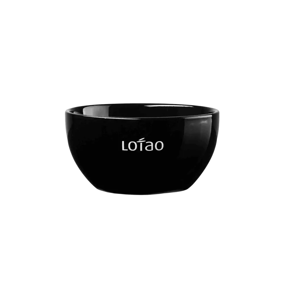 lotao-schnelle-k-che-black-bowl-schale-schwarz-keramik image 1