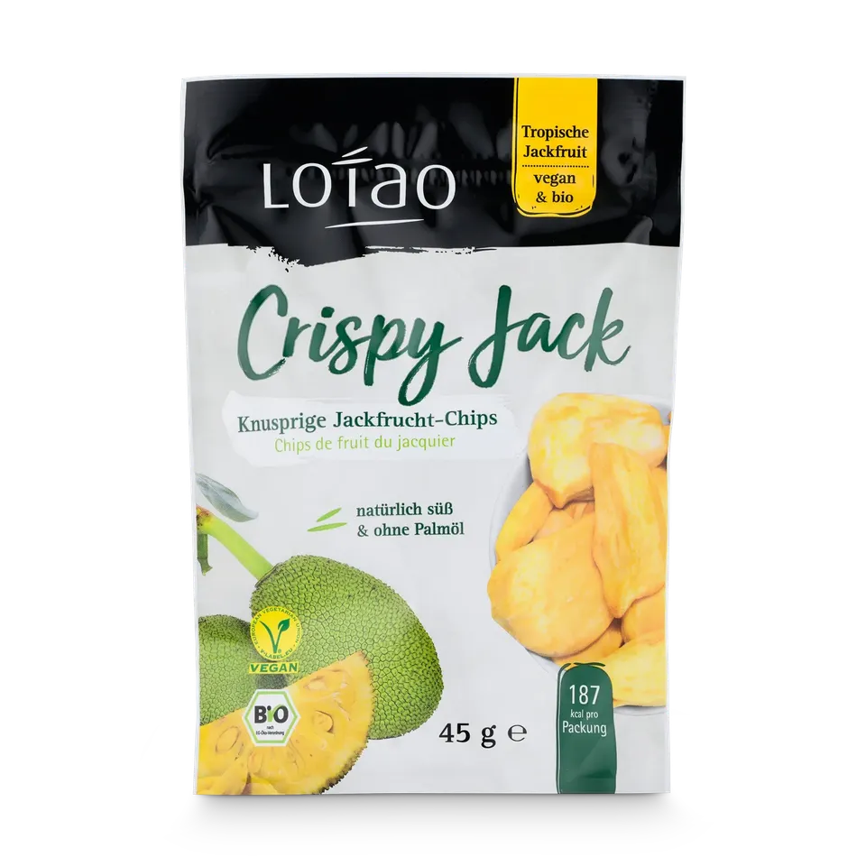 lotao-snacks-jackfruit-chips-ohne-zuckerzusatz-45g image 1