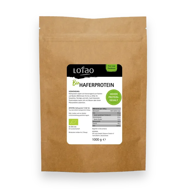 lotao-veggie-hack-haferprotein-pulver-1kg-muskelaufbau image 1