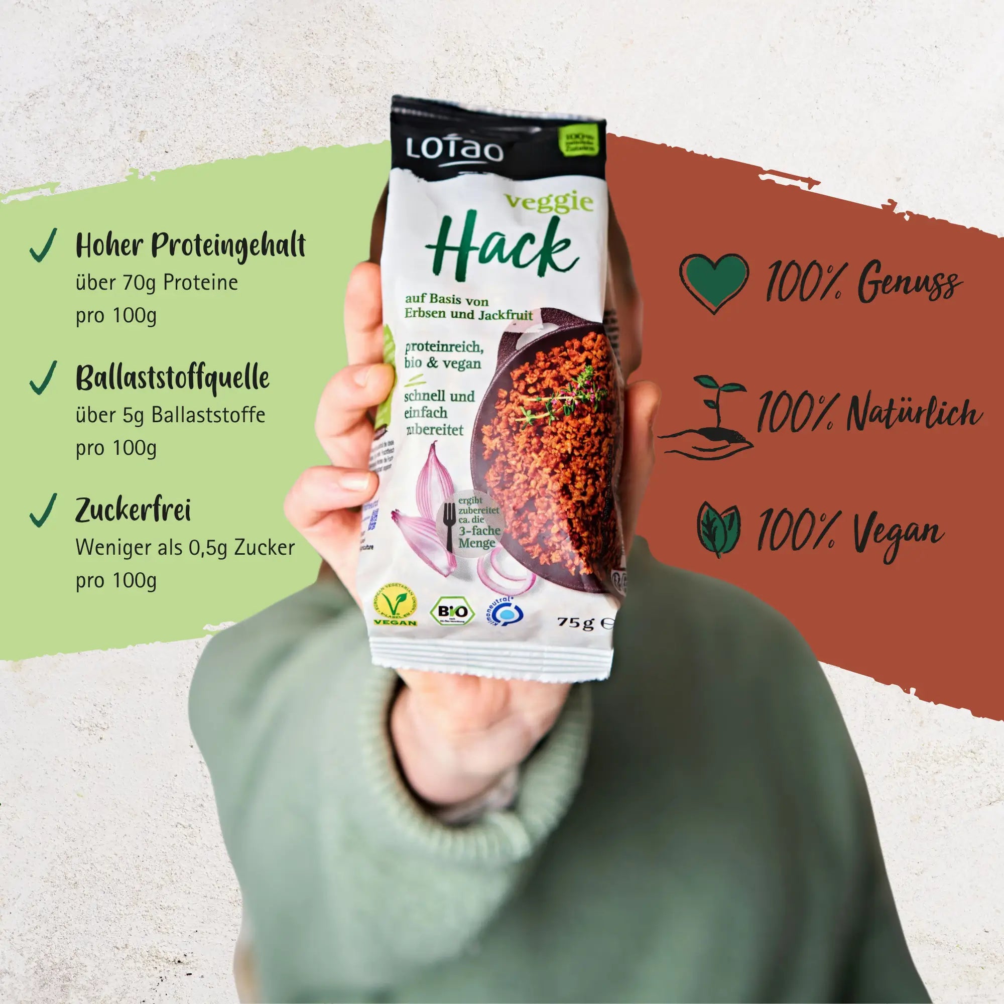 lotao-veggie-hack-more-veganes-hack-75g-proteinreich image 6