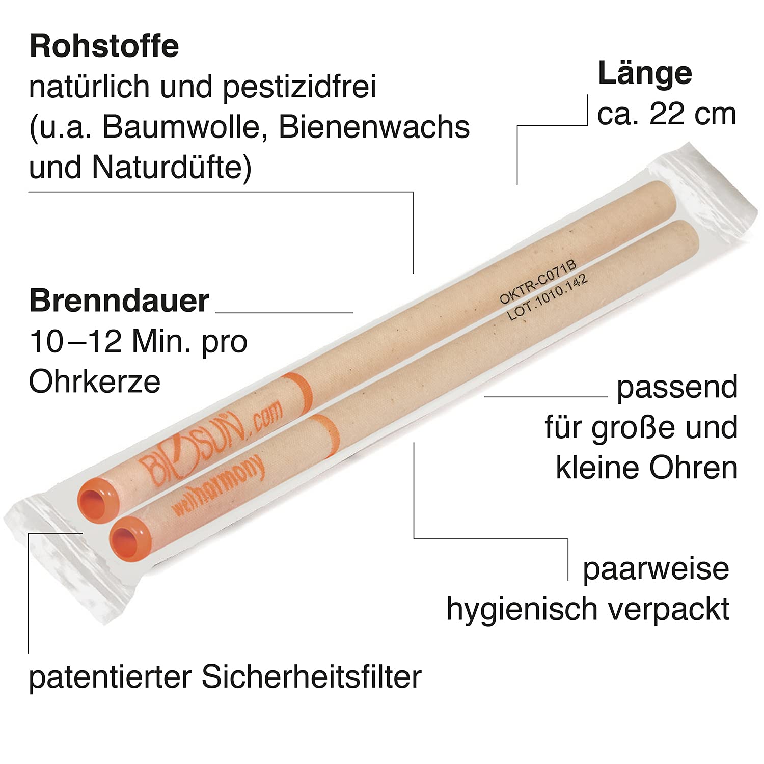 biosun-wellharmony-ohrkerzen-orange-10-st-ck-mit-filter image 3
