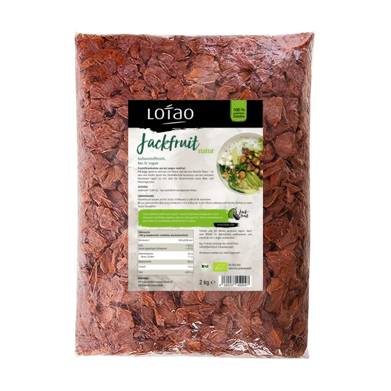 lotao-veggie-hack-jackfruit-natur-fleischersatz-2kg-bio image 1