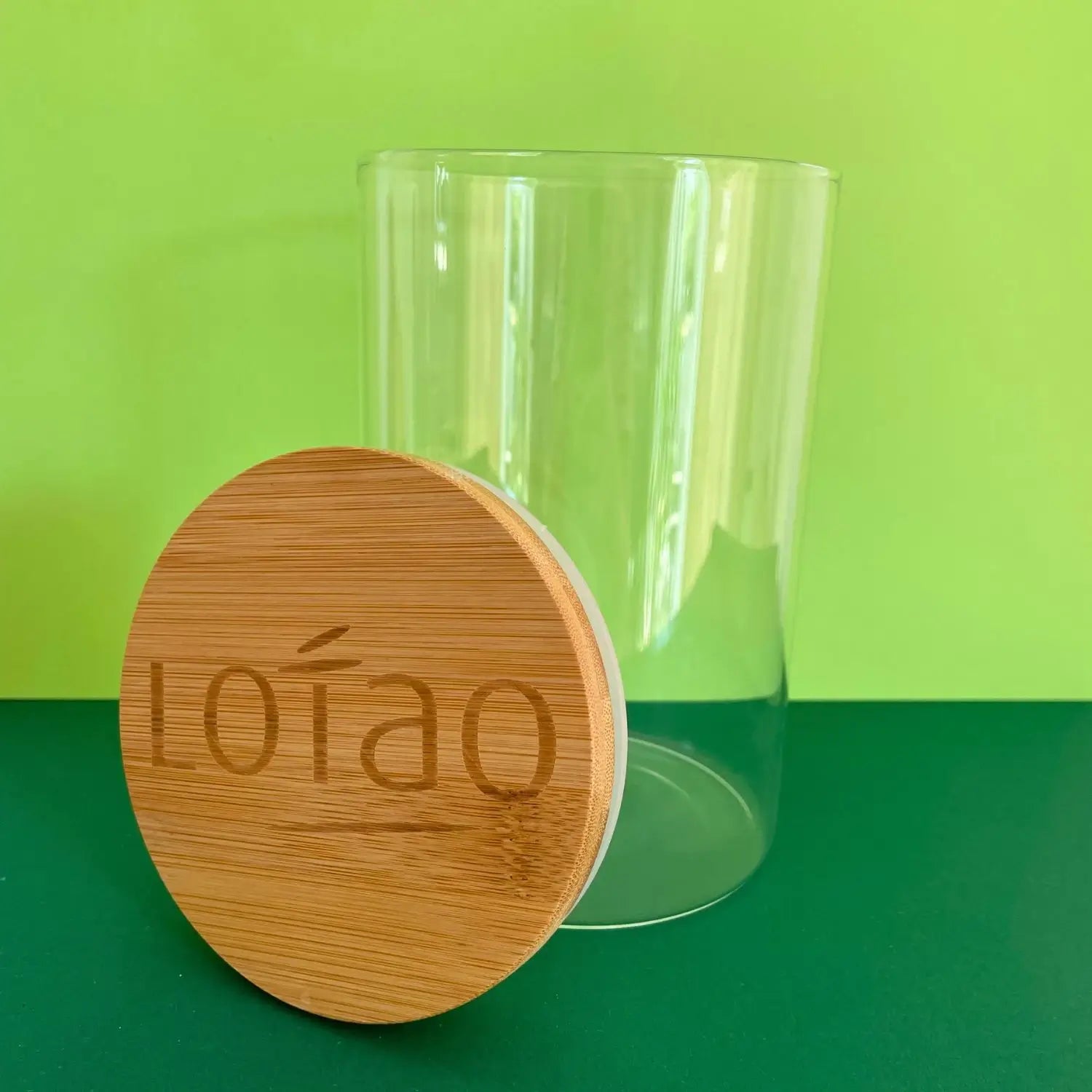 lotao-vorratsglas-1-6l-borosilikatglas-mit-bambusdeckel-luftdicht image 2